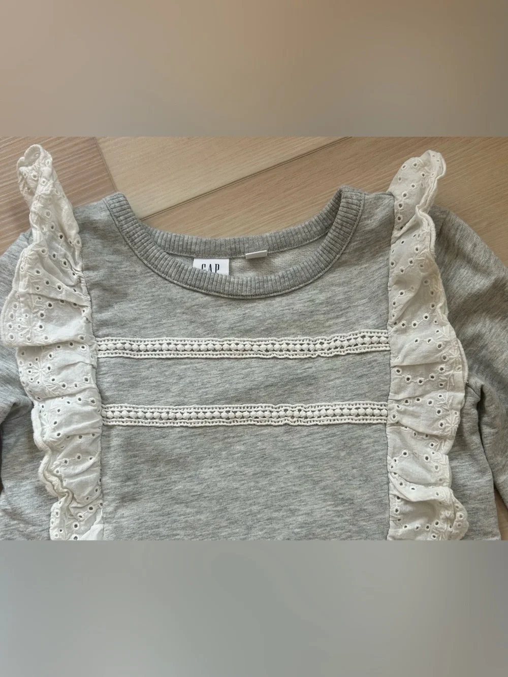 Girls Gap Ruffle dress - size small
